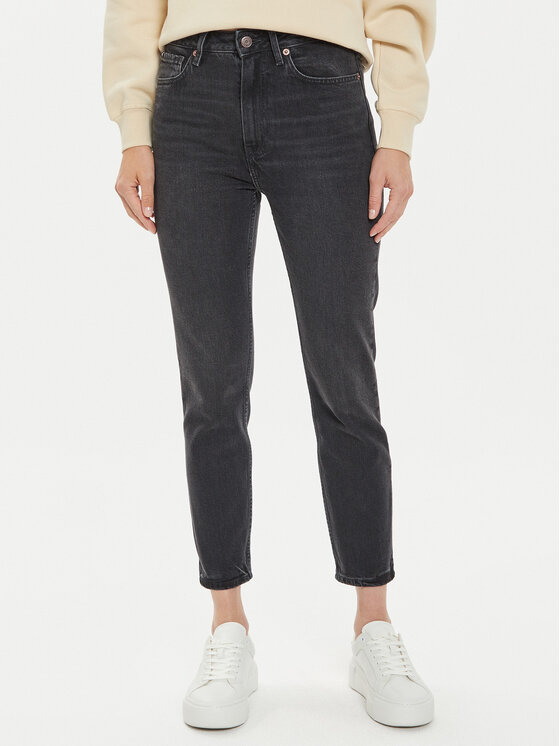 Tommy Hilfiger Tommy Hilfiger Τζιν WW0WW42797 Μαύρο Slim Fit