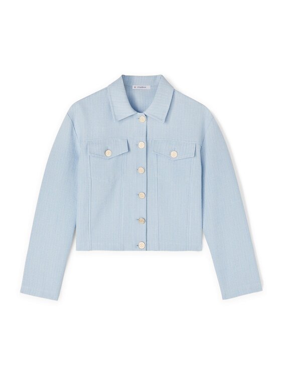 Motivi Motivi Giacca di transizione R162Q001021N004 Turchese Regular Fit