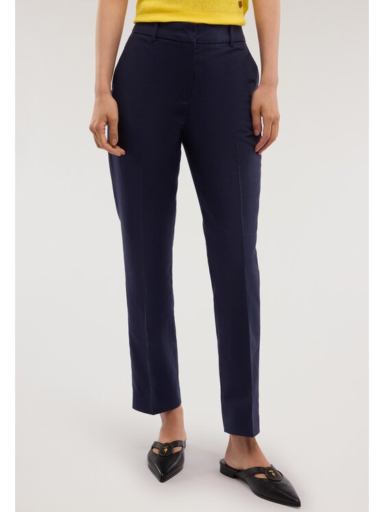 Trussardi Trussardi Spodnie materiałowe P231A102346N034 Niebieski Regular Fit