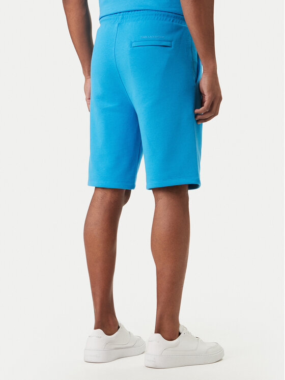 KARL LAGERFELD KARL LAGERFELD Športové kraťasy 705019 562900 Modrá Regular Fit