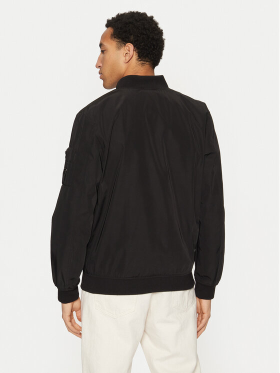 Guess Guess Bundy bomber M5RL02 WGU82 Čierna Regular Fit