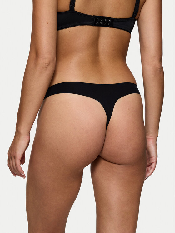 Triumph Triumph Kalhotky string Smart Invisible 10222291 Černá
