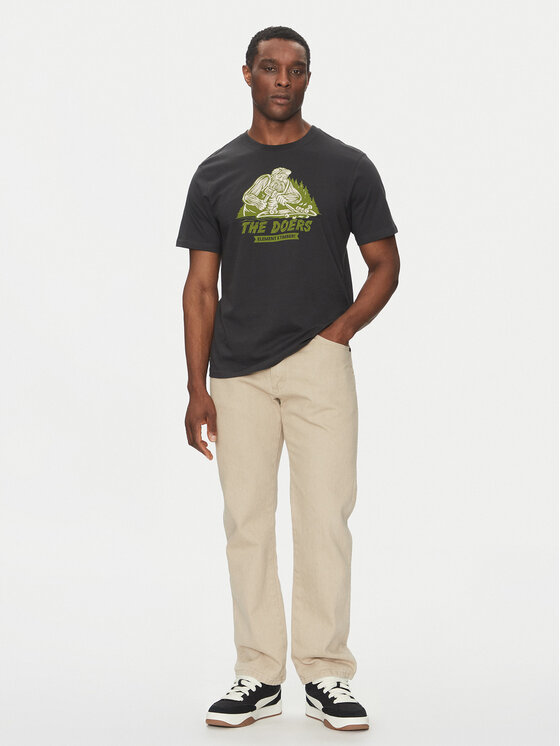 Element Element T-Shirt ELYZT00521 Czarny Regular Fit