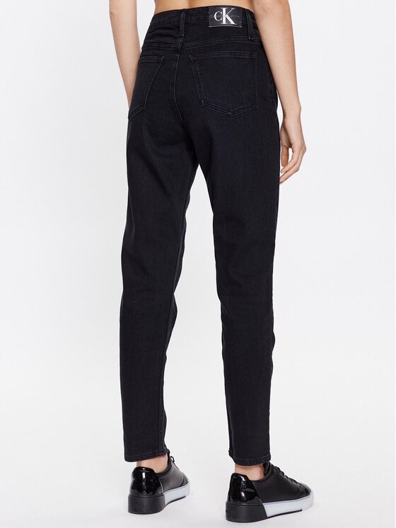 Calvin Klein Jeans Calvin Klein Jeans Jeansy J20J221247 Černá Mom Fit