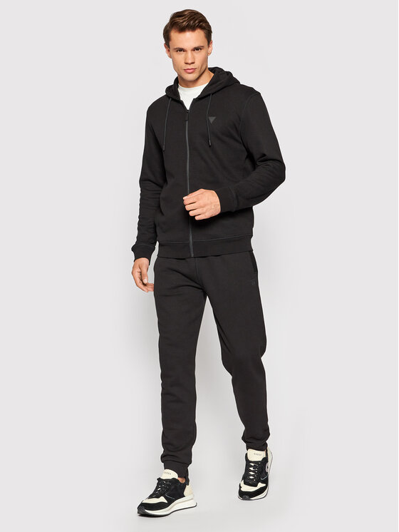 Guess Guess Majica dugih rukava Z2YQ28 KAIJ1 Crna Regular Fit