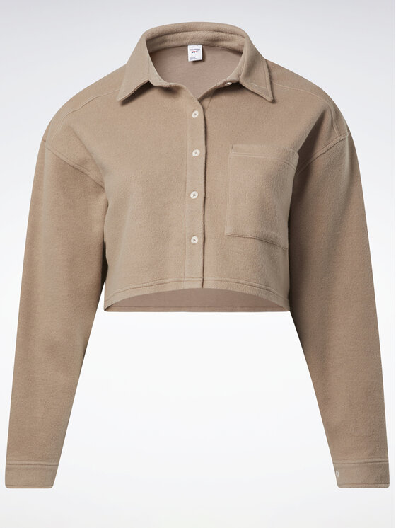 Reebok Reebok Pluus Reebok Classics Reverse Fleece Layer (Plus Size) IB4449 Pruun