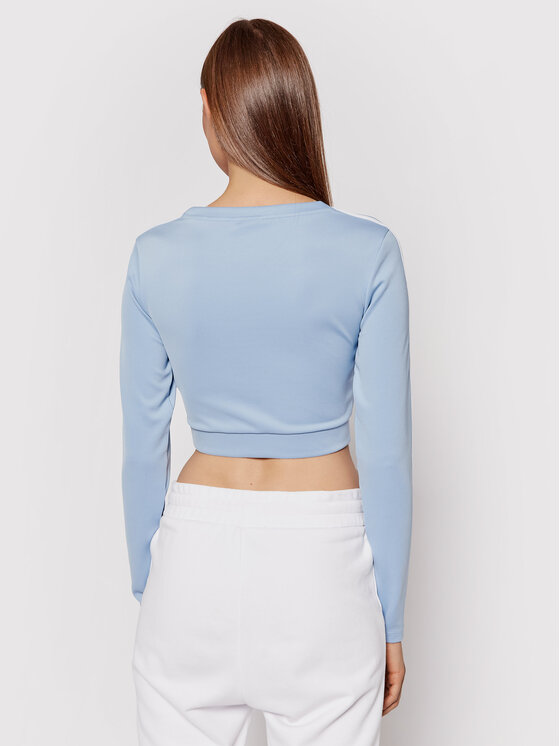 Blusa adicolor Classics H37766 Blu Fitted Fit