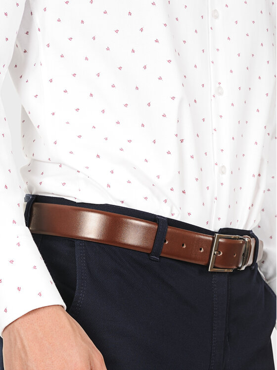 Evenemen Evenemen Koszula STAMPA K76558 Biały Slim Fit