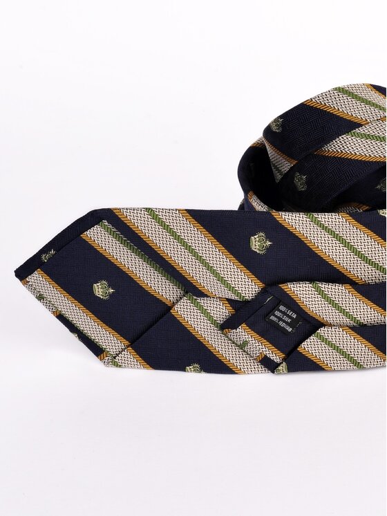 ELSNER ELSNER Cravatta A1933 Heraldyk Blu scuro