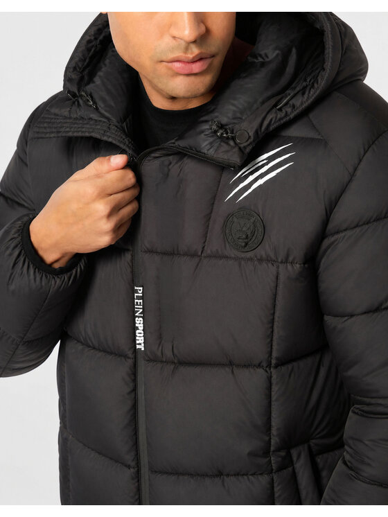 Plein Sport Plein Sport Kurtka puchowa 24021 Czarny Regular Fit
