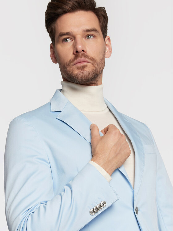 BOSS Boss Öltöny C-Hanry-222 50473622 Kék Slim Fit