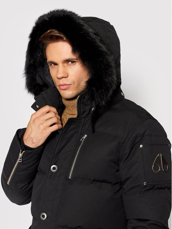 Moose Knuckles Moose Knuckles Пуховик MK2228M3Q Чорний Regular Fit