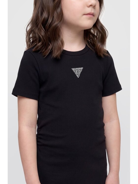Guess Kids Guess Kids Sukienka codzienna 183454 Czarny Classic Fit