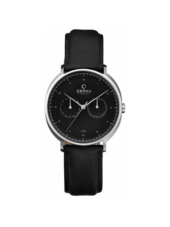 Obaku Obaku Zegarek V193GMCBRB Czarny