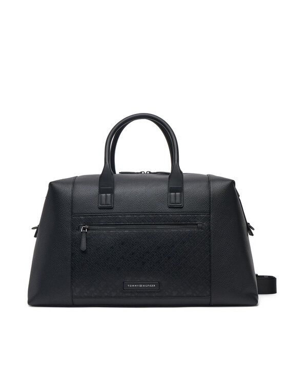 Tommy Hilfiger Taška Th Monogram Duffle AM0AM13383 Čierna