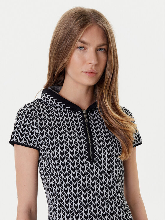 MICHAEL Michael Kors MICHAEL Michael Kors Rochie tricotată MT5834LHQG Gri Regular Fit