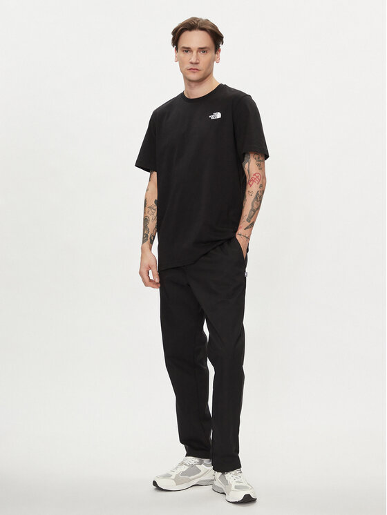 The North Face The North Face Тишърт Redbox NF0A87NP Черен Regular Fit