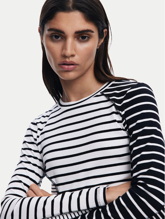 Desigual Desigual Blúzka 25SWTK92 Biela Regular Fit