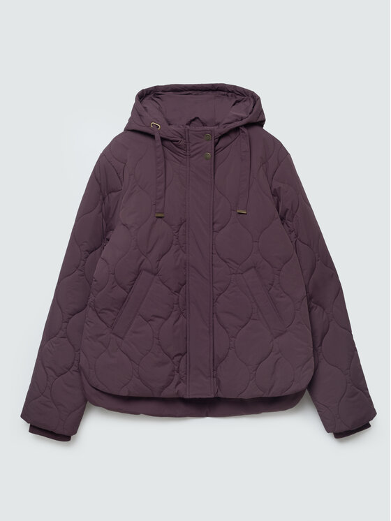 BIG STAR BIG STAR Kurtka zimowa WINTERA Bordowy Basic Fit