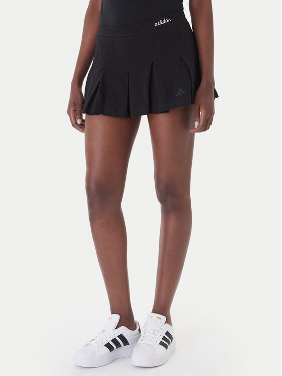 adidas adidas Спідниця в складку Seasonal Essentials Colorpop KC3940 Чорний Loose Fit