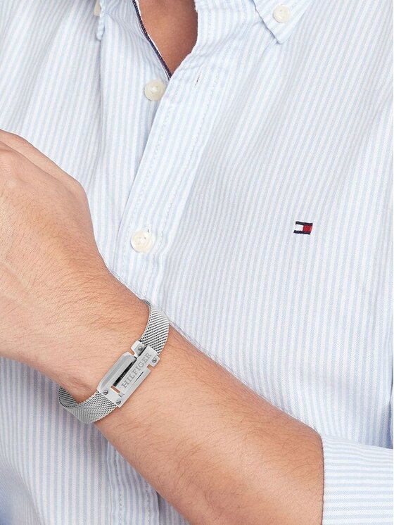 Tommy Hilfiger Tommy Hilfiger Náramok 2790520 Strieborná