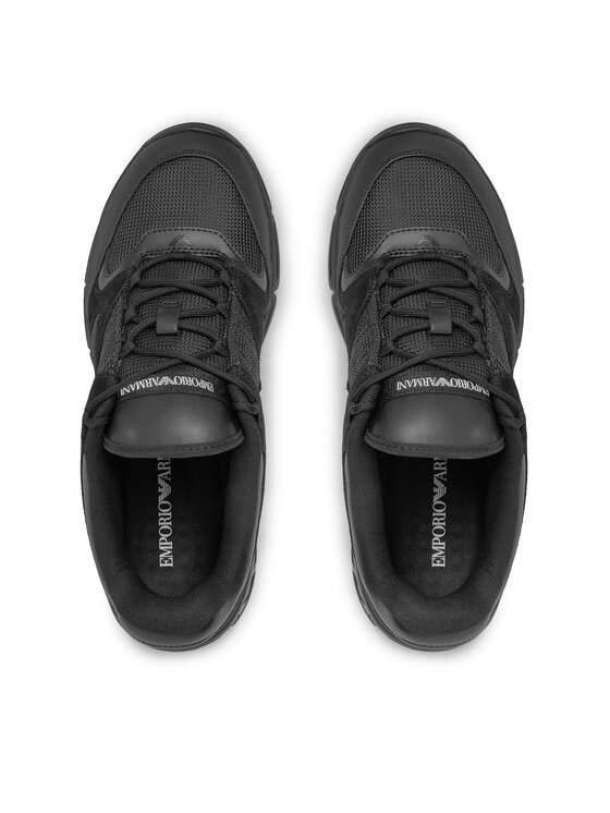 Emporio Armani Emporio Armani Снікерcи X4X652 XR078 R926 Чорний