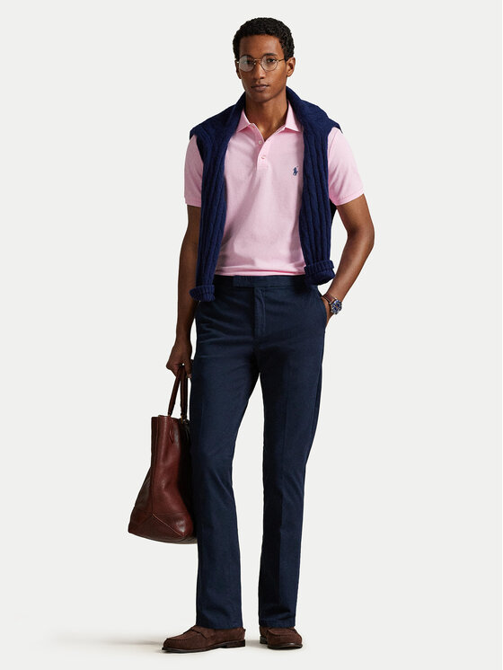 Polo Ralph Lauren Polo Ralph Lauren Polo 710941439502 Ανοιχτό ροζ Custom Slim Fit