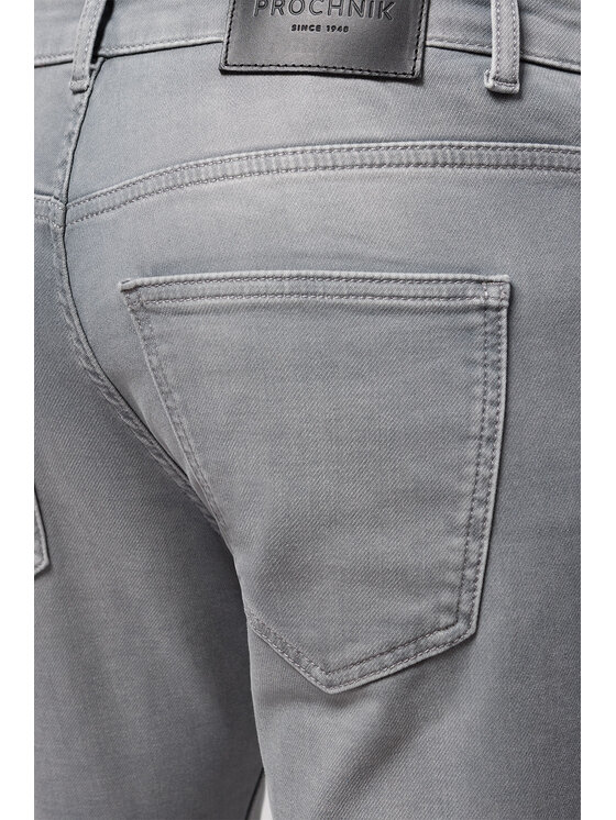 Próchnik Próchnik Jeansy SP113222000017 Szary Slim Fit