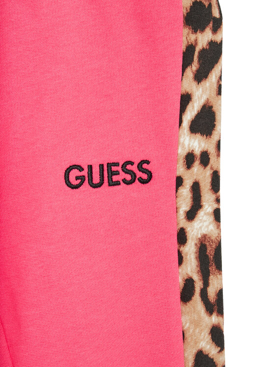 Guess Guess Donji dio trenerke K4BQ12 KAX73 Ružičasta Regular Fit