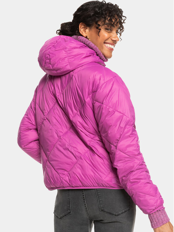 Roxy Roxy Geacă Wind Swept Hood Jckt ERJJK03571 Roz Regular Fit