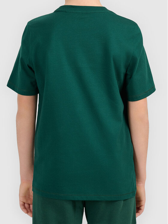 4F 4F T-Shirt 4FJWAW26TTSHM3512-40S Zielony ciemny Regular Fit