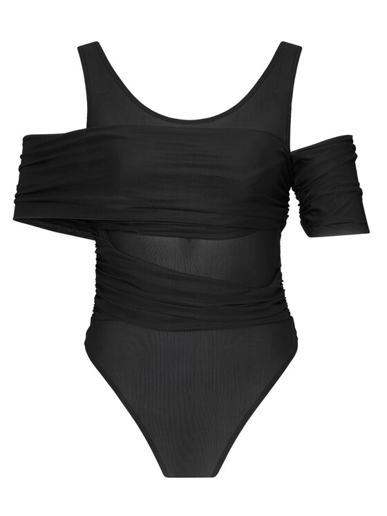 PINKO PINKO κορμάκι Bella 104832 A2H1 Μαύρο Regular Fit