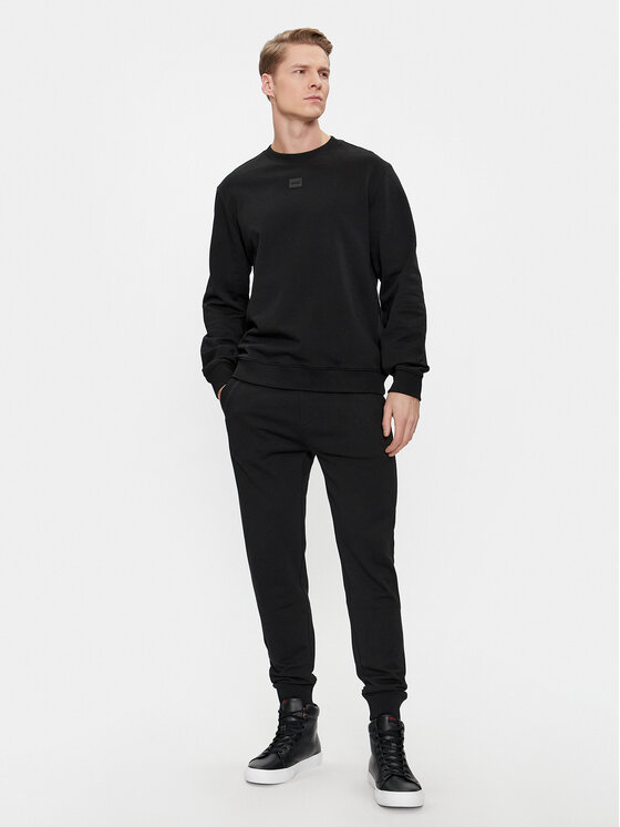 HUGO Hugo Felpa Diragol_H 50505018 Nero Regular Fit
