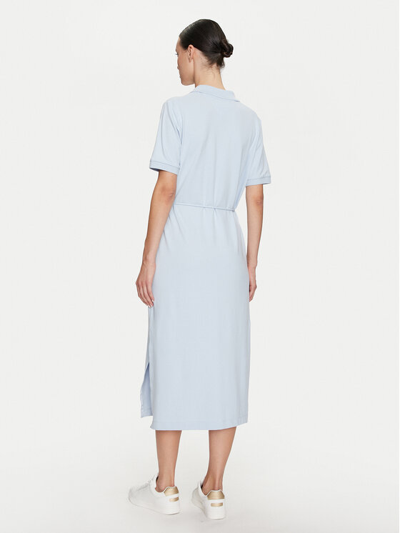 Tommy Hilfiger Tommy Hilfiger Rochie de zi WW0WW41278 Albastru celest Regular Fit