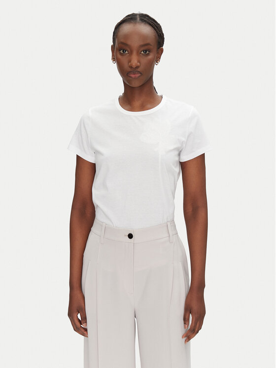 BOSS BOSS T-särk Eventsa7 50537598 Valge Regular Fit