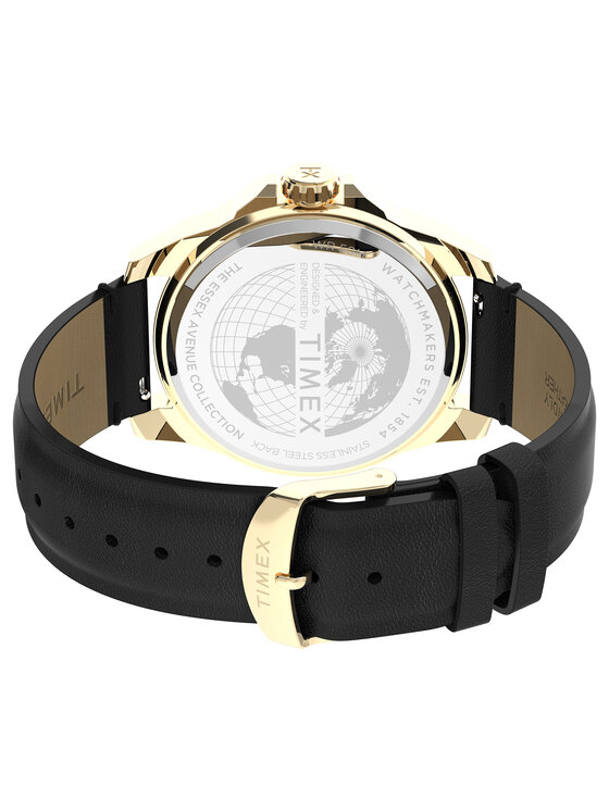 Timex Timex Ρολόι TW2W43200 Μαύρο