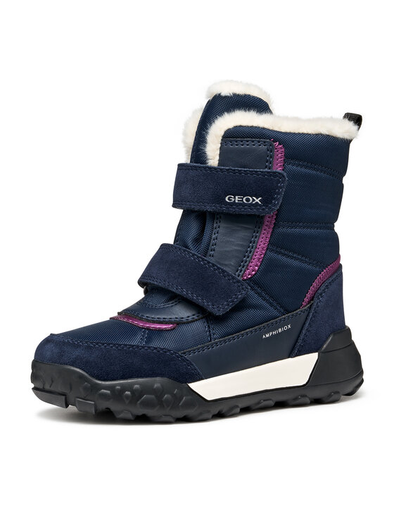 Geox Geox Čizme za snijeg J Trekkyup Girl B Abx J46M7E 08V22 C4269 D Tamnoplava