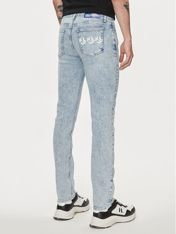 Karl Lagerfeld Jeans Karl Lagerfeld Jeans Jeans hlače 241D1100 Modra Skinny Fit
