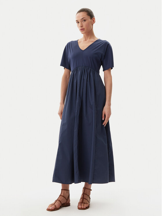 Weekend Max Mara Weekend Max Mara Každodenní šaty Brozno 2515621082 Tmavomodrá Relaxed Fit