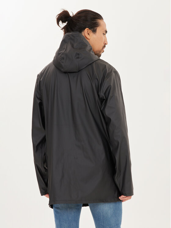 Weather Report Weather Report Μπουφάν αδιάβροχο Torsten WR191562 Μαύρο Regular Fit