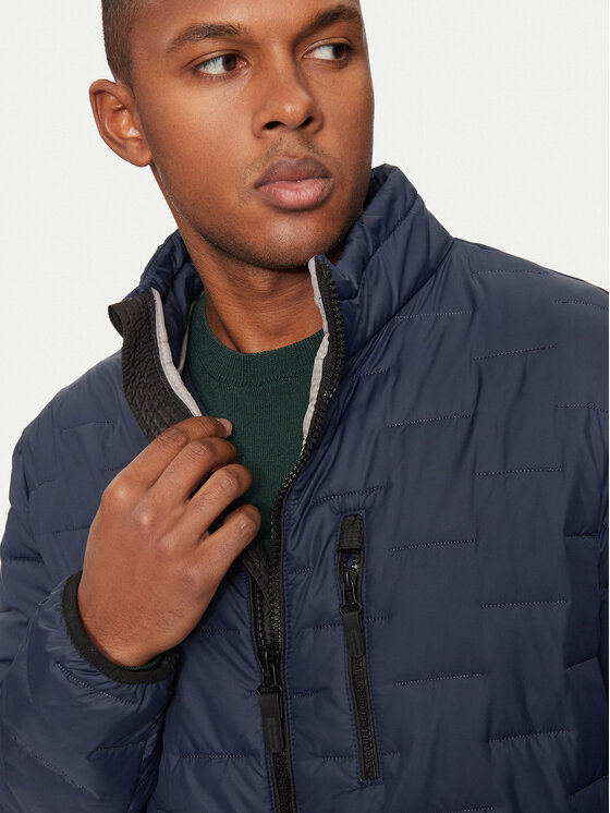 Pierre Cardin Pierre Cardin Prijelazna jakna MARINE 10115/0055/6000 Tamnoplava Regular Fit