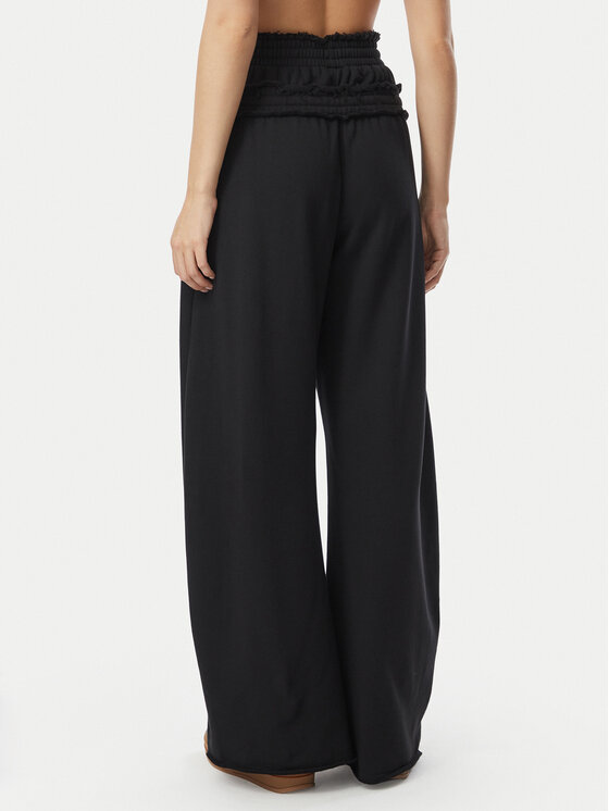 adidas adidas Sporta bikses Sst Double Waisted KS9235 Melns Relaxed Fit