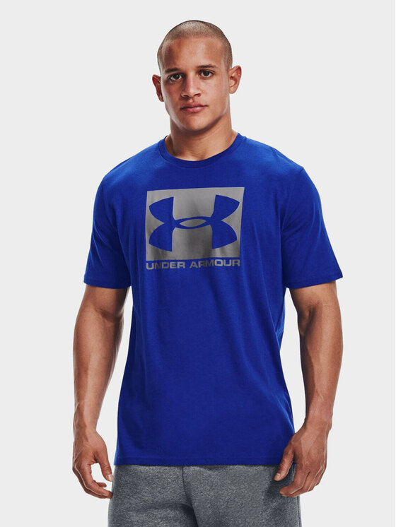 Under Armour Under Armour T-shirt Under Armour Boxed Sportstyle SS Tee Blu Regular Fit