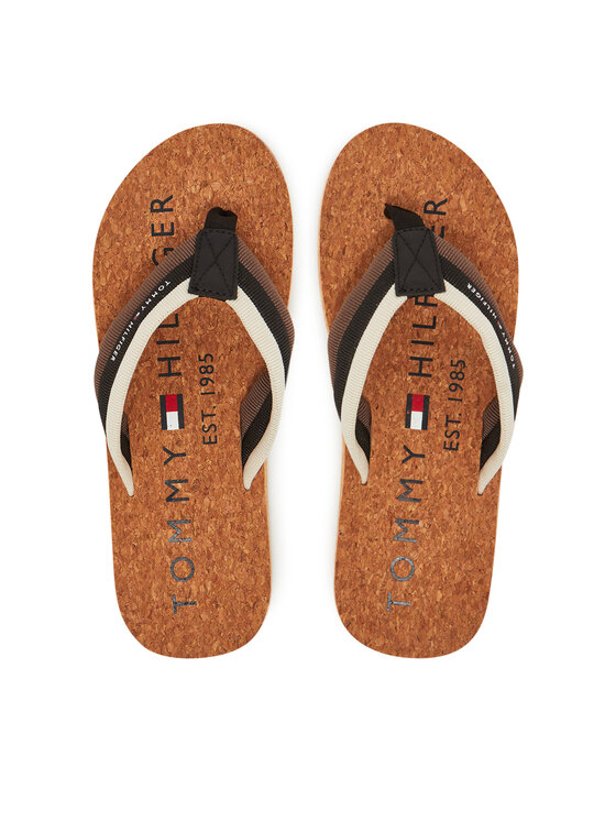 Tommy Hilfiger Tommy Hilfiger Джапанки FM0FM05647 Черен