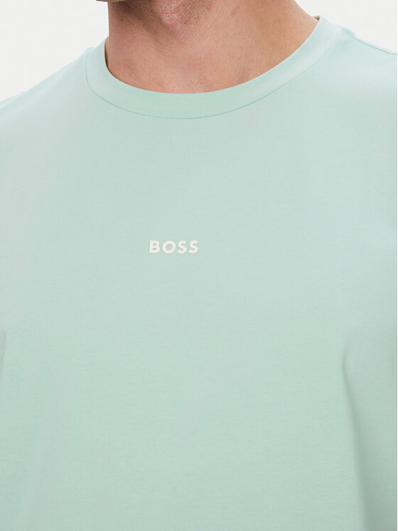 BOSS BOSS T-krekls Tchup 50473278 Tirkīzs Relaxed Fit