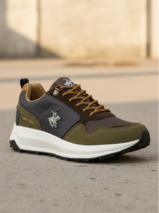 Beverly Hills Polo Club Beverly Hills Polo Club Sneakers CEO-V5-DARIO Khakifarben