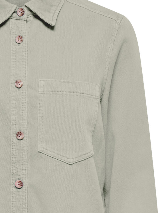 ONLY ONLY Koszula jeansowa Silla 15338783 Zielony Slim Fit