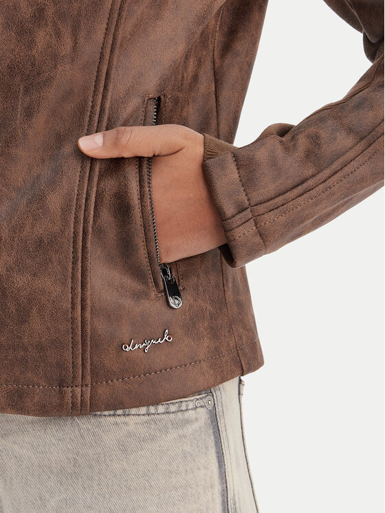Desigual Desigual Übergangsjacke 26SWEW10 Braun Regular Fit