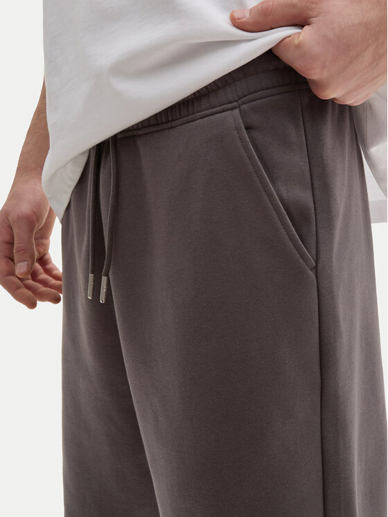 Tom Tailor Denim Tom Tailor Denim Pantaloni scurți sport 1045584 Gri Regular Fit