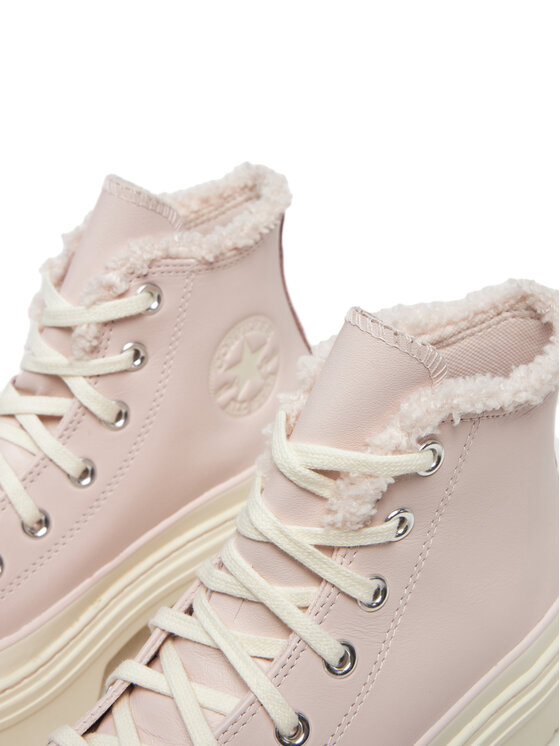 Converse Converse Trampki Chuck Taylor All Star Lugged Heel Sherpa A09346C 662 Różowy